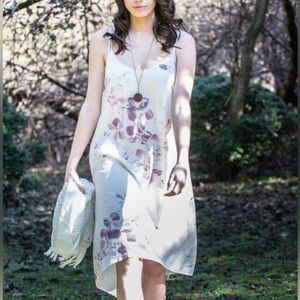 Sam & Lavi Sarita Dress Orchid Print